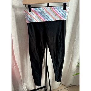 Victoria’s Secret Y2k Fold Over Full Length Leggings‎ Small